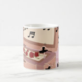 バレリーナシンフォニーin a Box - Ballerina Art コーヒーマグカップ (中央)