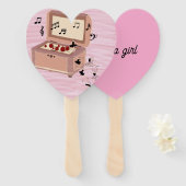 バレリーナシンフォニーin a Box - Ballerina Art ハンドファン (正面&裏面)