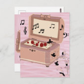 バレリーナシンフォニーin a Box - Ballerina Art ポストカード (正面/裏面)