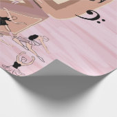 バレリーナシンフォニーin a Box - Ballerina Art ラッピングペーパー (角)