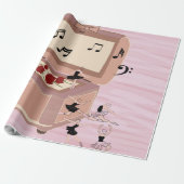 バレリーナシンフォニーin a Box - Ballerina Art ラッピングペーパー (アンロールド)