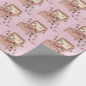 バレリーナシンフォニーin a Box - Ballerina Art ラッピングペーパー (角)