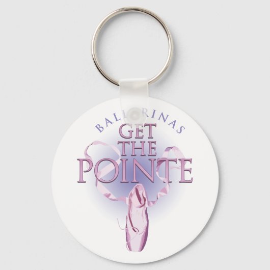 バレリーナスゲットザポインテ キーホルダー (正面)