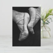 バレリーナスリッパ 招待状 (スタンド正面)