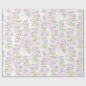 バレリーナゾウ ラッピングペーパー (フラット)