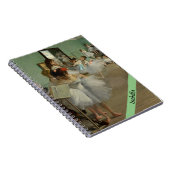 バレリーナダンサーへの贈り物:ガールリサイタルバレエアート ノートブック (右側)