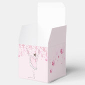 バレリーナダンサーピンクグリッターハートストリーマー フェイバーボックス (オープン)