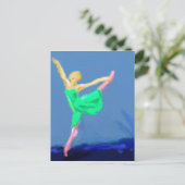 バレリーナダンスアート ポストカード (スタンド正面)