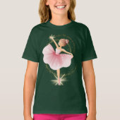 バレリーナダンスTシャツ Tシャツ (正面)