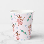 バレリーナトナディナーとボーズクリスマス 紙コップ (裏面)