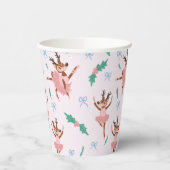 バレリーナトナディナーとボーズクリスマス 紙コップ (左)