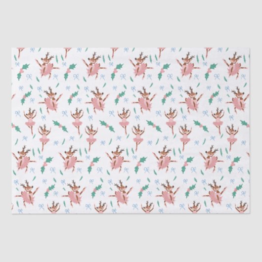 バレリーナトナディナーとボーズクリスマス 薄葉紙 (正面)