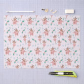 バレリーナトナディナーとボーズクリスマス 薄葉紙 (クラフト)