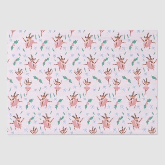 バレリーナトナディナーとボーズクリスマス 薄葉紙 (正面)