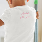 バレリーナハムスターガール ベビーTシャツ