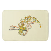 バレリーナバスマットバレエダンサーガール バスマット (正面)