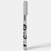 バレリーナバタフライブロシルエットモダン名 Case-Mate iPhoneケース (裏面 / 右)