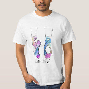 バレリーナバレエ誕生日パーティー Tシャツ