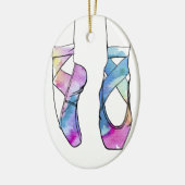 バレリーナバレエ セラミックオーナメント (左)