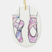 バレリーナバレエ セラミックオーナメント (裏面)