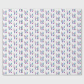 バレリーナバレエ ラッピングペーパー (フラット)