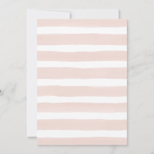 バレリーナバースデーパーティーの招待 招待状 (裏面)