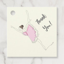 バレリーナバースデーパーティー フェイバータグ