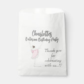 バレリーナバースデーパーティー フェイバーバッグ (正面)