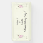 バレリーナバースデーパーティー 横断幕 (縦)