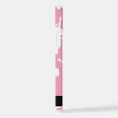 バレリーナパターン,バレエの女の子,ダンス,あなたの名前 iPhoneケース (右側面)