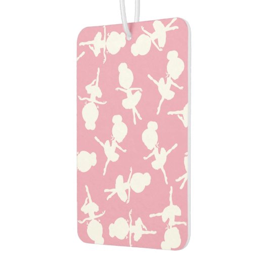 バレリーナパターン、バレエの女の子、バレエダンス カーエアーフレッシュナー (左)