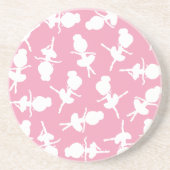 バレリーナパターン、バレエの女の子、バレエダンス コースター (正面)