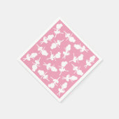 バレリーナパターン、バレエの女の子、バレエダンス スタンダードカクテルナプキン (角)