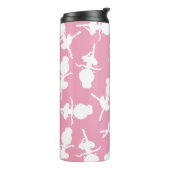 バレリーナパターン、バレエの女の子、バレエダンス タンブラー (回転左)