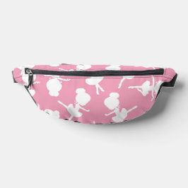 バレリーナパターン、バレエの女の子、バレエダンス ファニーパック