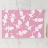 バレリーナパターン、バレエの女の子、バレエダンス ペーパーパッド (インサイチュ)