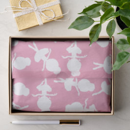 バレリーナパターン、バレエの女の子、バレエダンス 薄葉紙