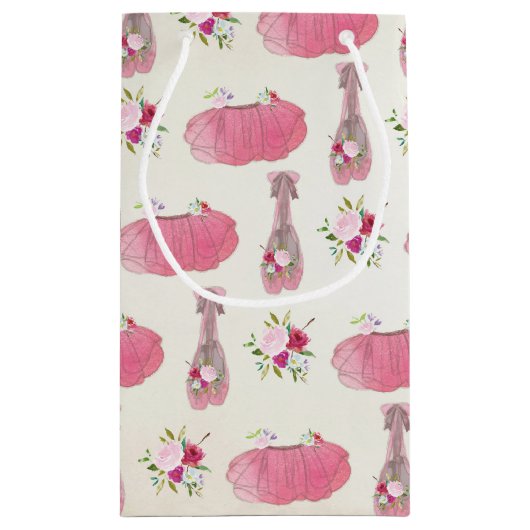 バレリーナパーティースモール抱き枕 スモールペーパーバッグ (裏面)