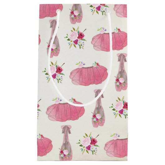 バレリーナパーティースモール抱き枕 スモールペーパーバッグ (正面)