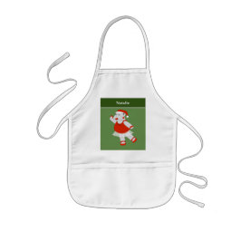 バレリーナヒッポクリスマススペシャル 子供用エプロン