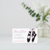 バレリーナビジネスカード 名刺 (スタンド正面)