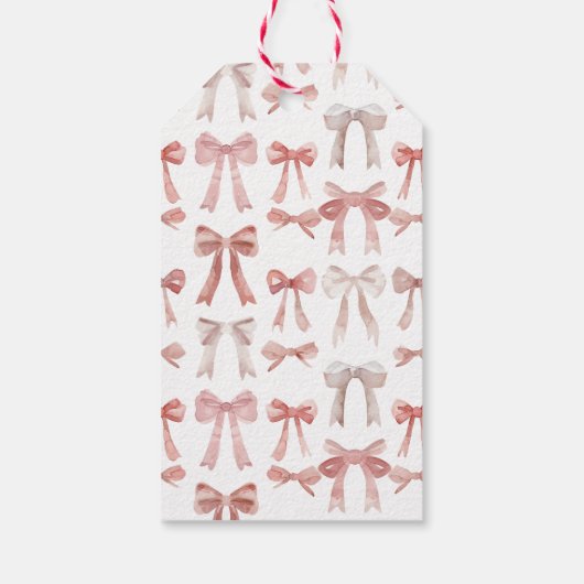 バレリーナピンクバレエシューズありがとう誕生日 ギフトタグ (裏面)