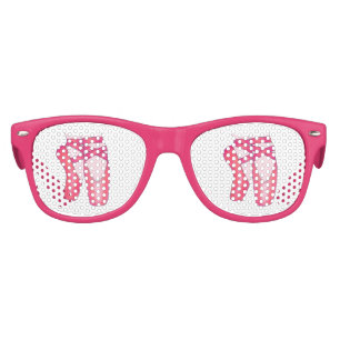 バレリーナピンクバレエダンスポインテトーシューズ キッズサングラス