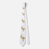 バレリーナファイアーネックタイバレエダンサーの女の子 ネクタイ (正面)