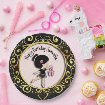 バレリーナブラックと金ゴールド