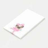 バレリーナプグ ポストイット (アングル)