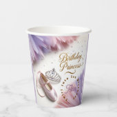 バレリーナプリンセスパーティー-魔法にトワイル! 紙コップ (裏面)