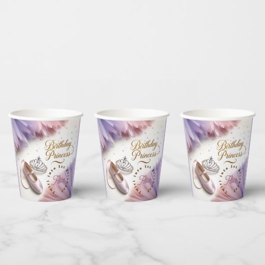 バレリーナプリンセスパーティー-魔法にトワイル! 紙コップ (複数)