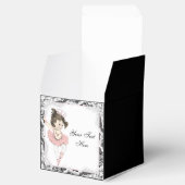 バレリーナベビーシャワー フェイバーボックス (オープン)