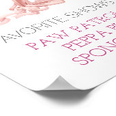 バレリーナマイルストーンフォトキュートガールダンサー ポスター (角)